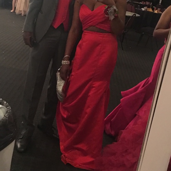 Red Prom Dress - Picture 2 of 2